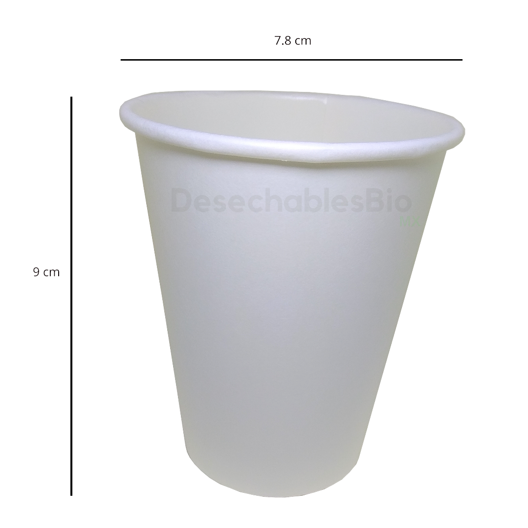 Vaso termico 240cc (8 oz) 25 un (Plumavit) – Desechables Chiguayante