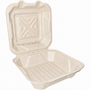 Contenedor Almeja 8''x8'' liso Biodegradable